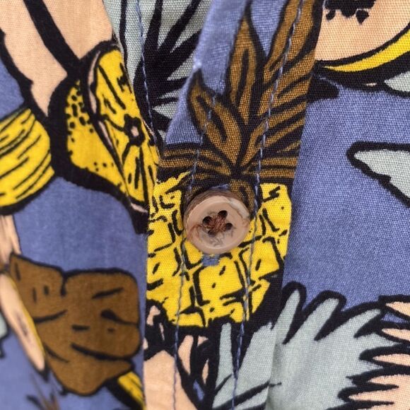 Ditch Plains Sz XL Pineapple Island Button Down - Picture 7 of 14